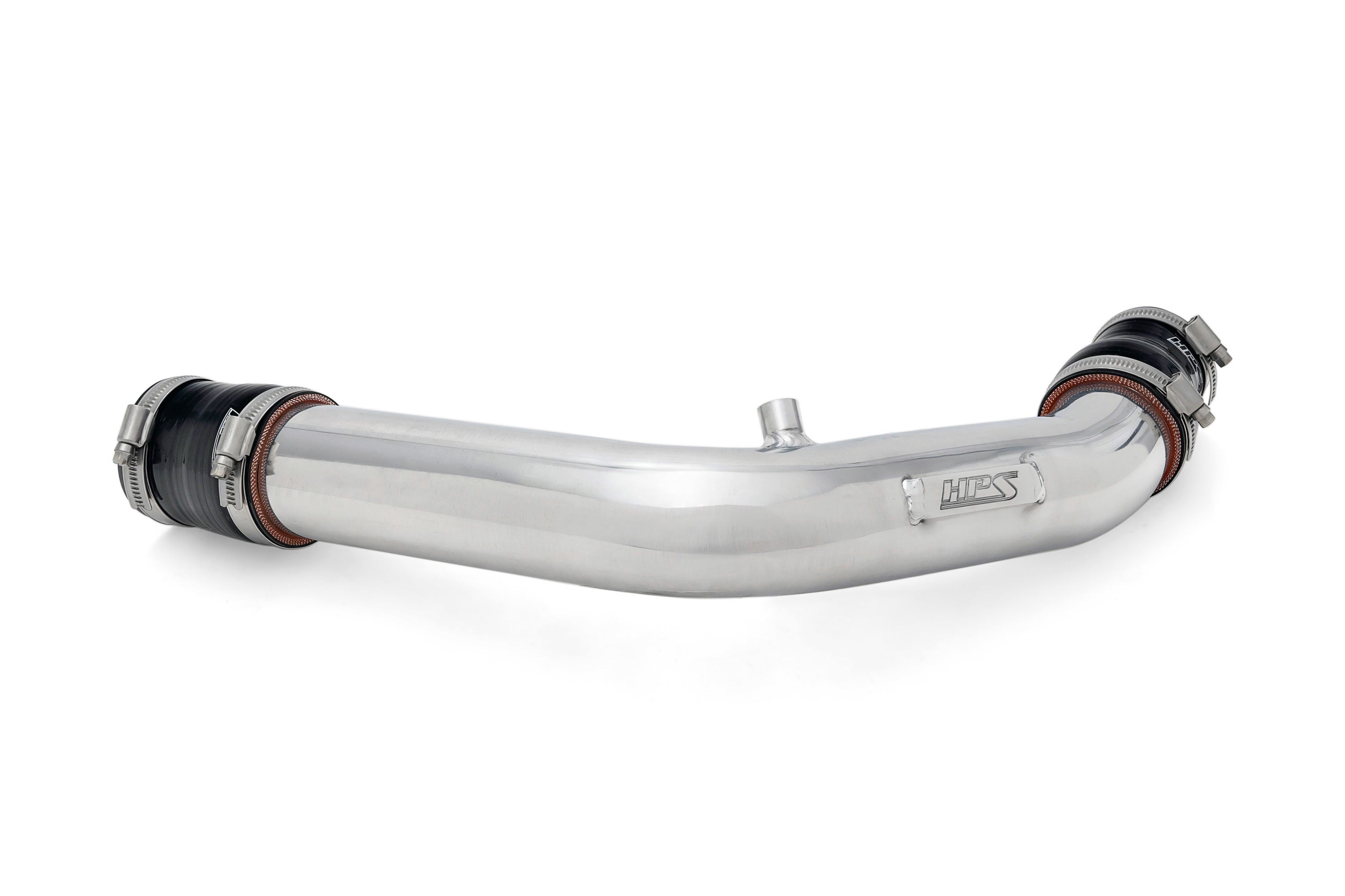 HPS Performance Lower Hot Side and Cold Side Charge Pipe Kit 17-152P Polished - 17-152P