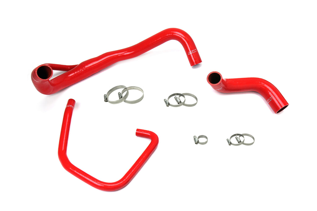HPS Performance Hps Silicone Radiator Coolant Hose Kit 57 1646 R Red Red - 57-1646R-RED