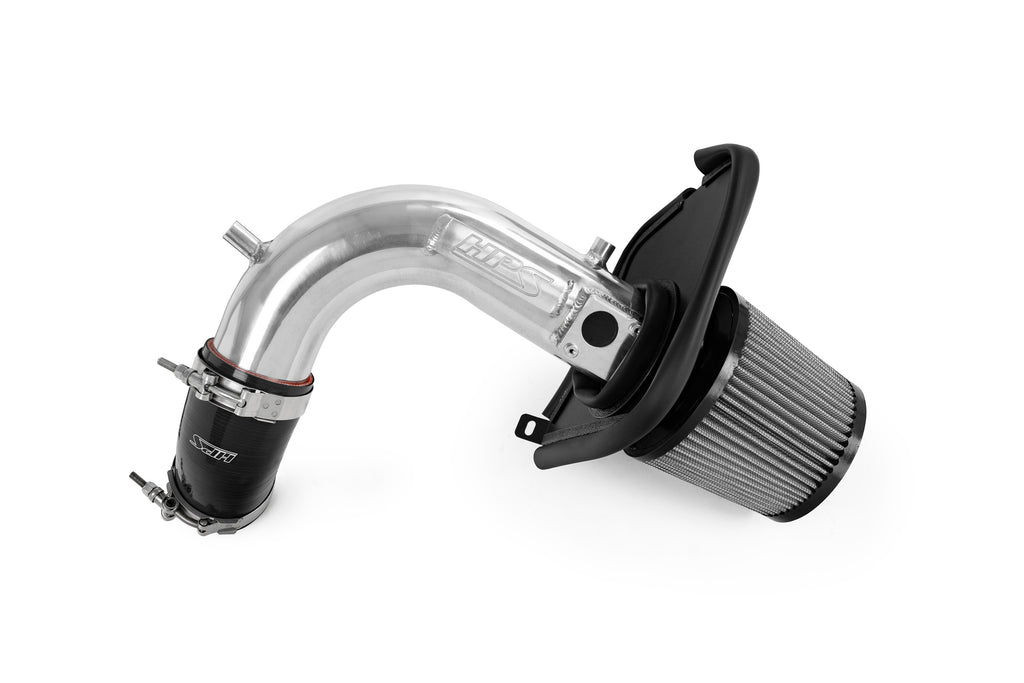 HPS Performance Air Intake Kit With Heat Shield 827-738P Polished - 827-738P
