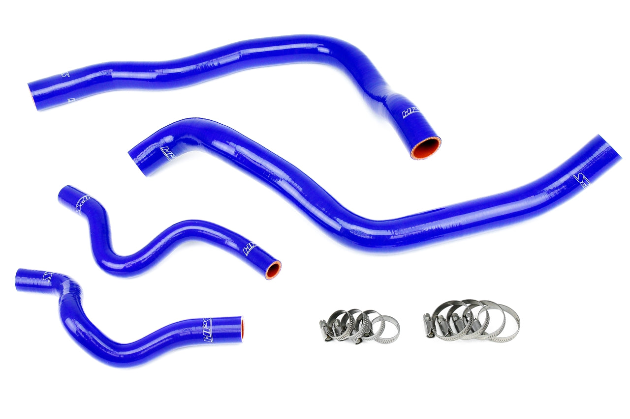 HPS Performance Hps Silicone Radiator Coolant Hose Kit 57 1417 Blue Blue - 57-1417-BLUE