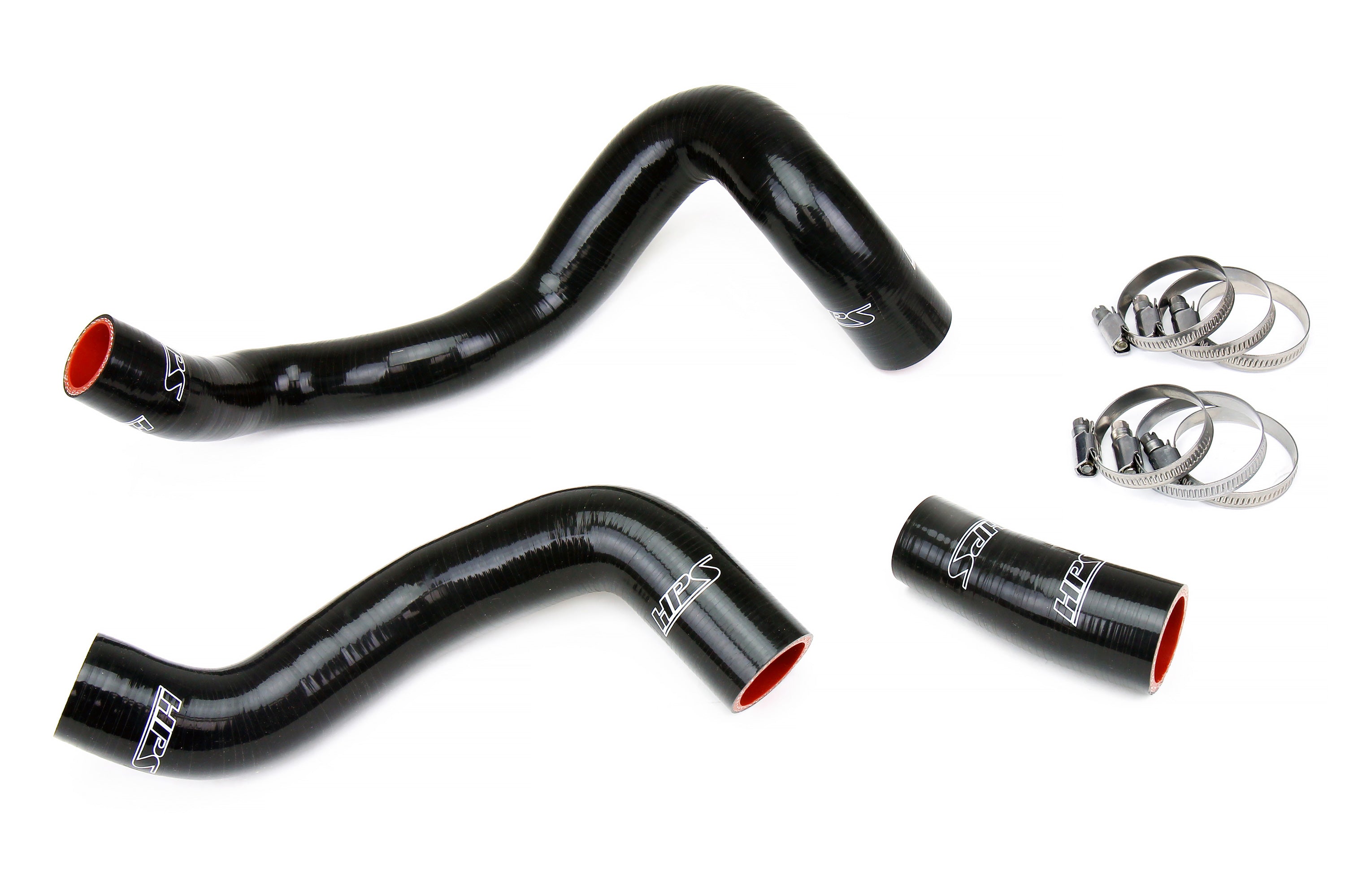 HPS Performance Hps Silicone Radiator Coolant Hose Kit 57 1886 Blk Black - 57-1886-BLK