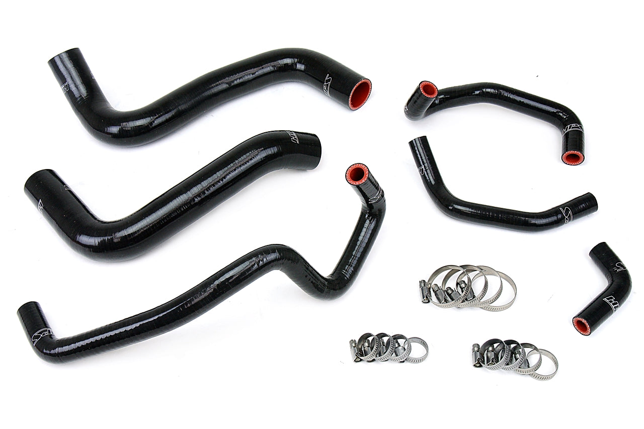 HPS Performance Hps Silicone Radiator And Heater Coolant Hose Kit 57 1467 Blk Black - 57-1467-BLK
