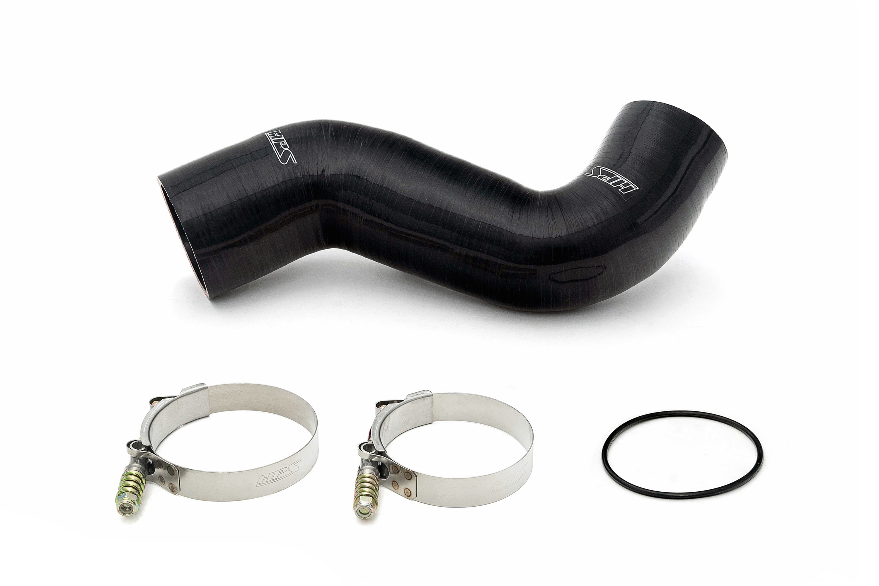 HPS Performance Cold Side Charge Pipe Kit 17-155WB Black - 17-155WB