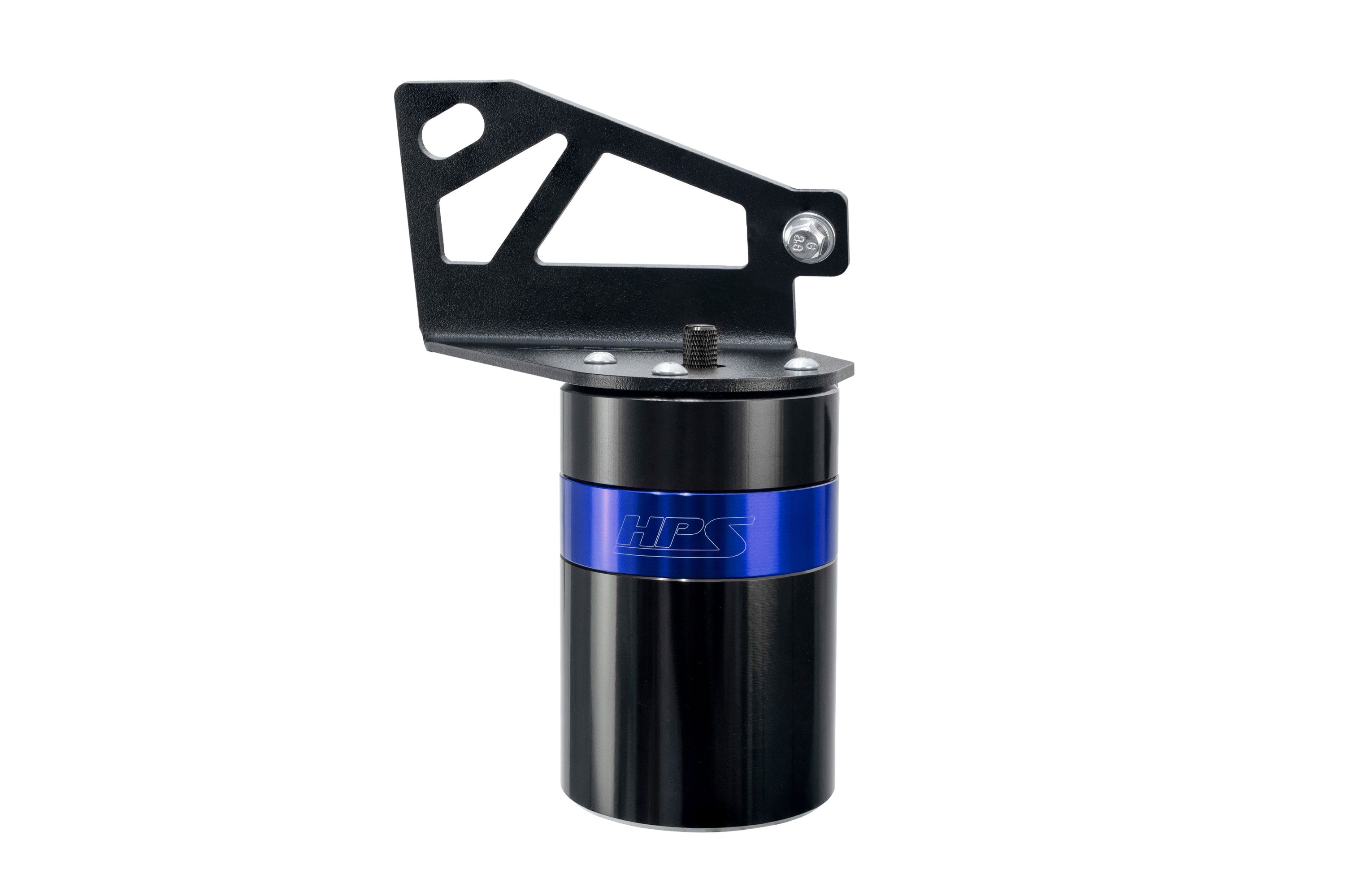 HPS Performance Oil Catch Can Kit 860-028BL Blue - 860-028BL
