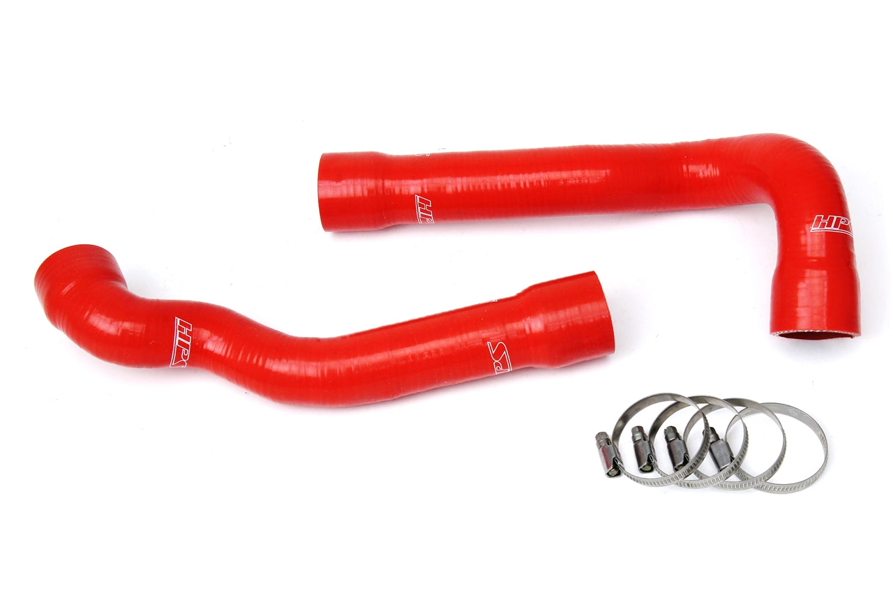 HPS Performance Hps Silicone Radiator Coolant Hose Kit 57 1855 Red Red - 57-1855-RED