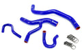 HPS Performance Hps Silicone Radiator And Heater Coolant Hose Kit 57 1416 Blue Blue - 57-1416-BLUE