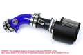HPS Performance Air Intake Kit With Heat Shield 827-570BL Blue - 827-570BL