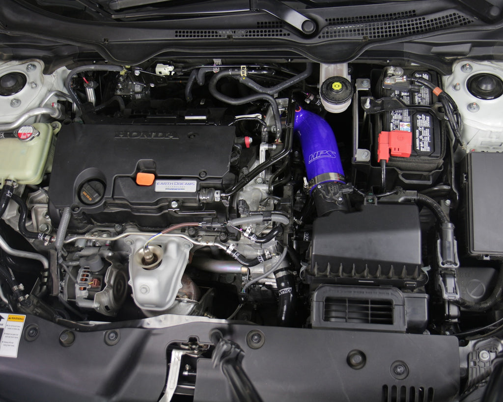 HPS Performance Hps Silicone Air Intake Kit 57 1596 Blue Blue - 57-1596-BLUE