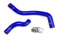 HPS Performance Hps Silicone Radiator Coolant Hose Kit 57 1045 Blue Blue - 57-1045-BLUE