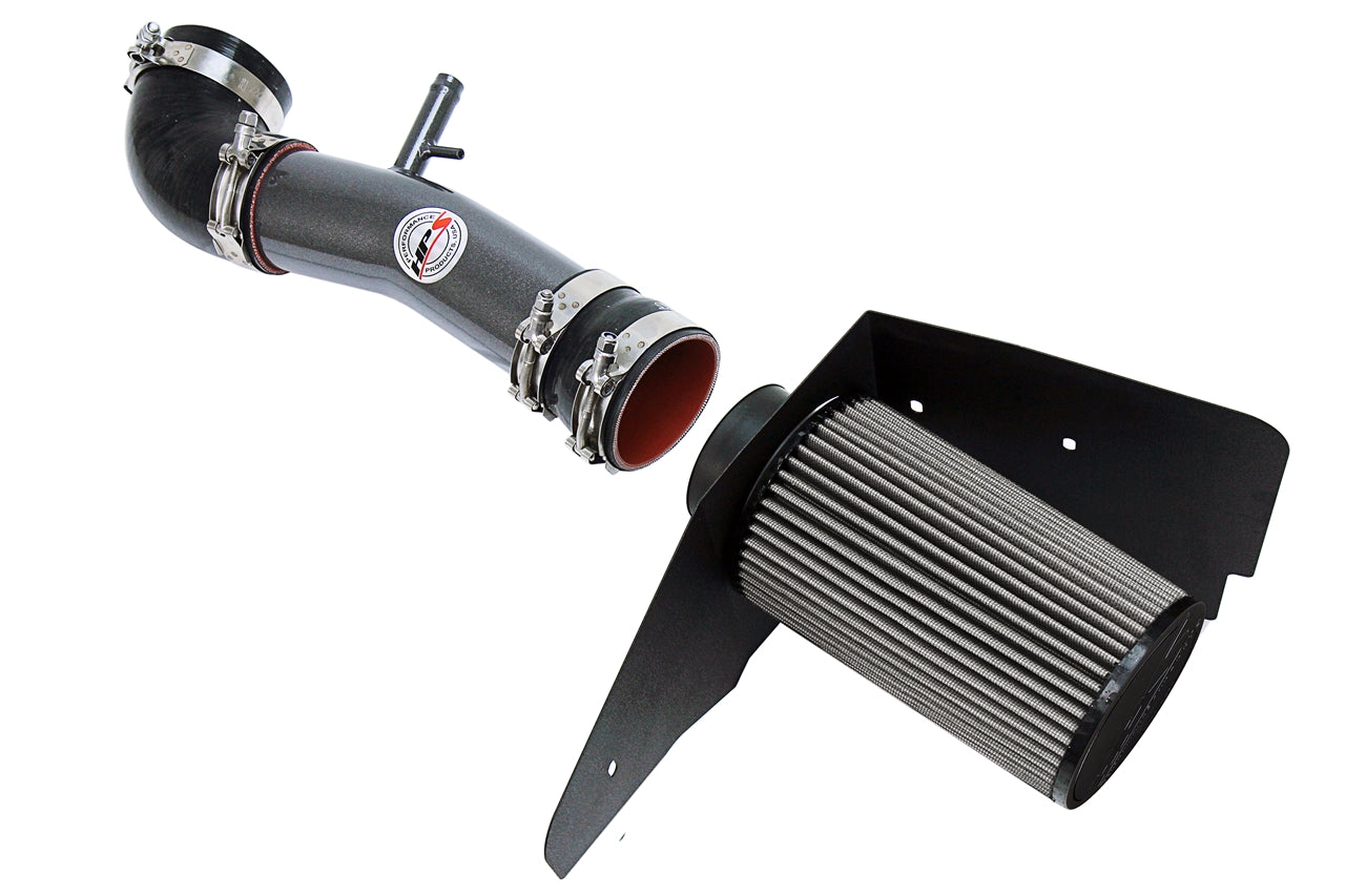HPS Performance Air Intake Kit With Heat Shield 827-596GM Gunmetal - 827-596GM