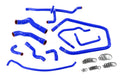 HPS Performance Hps Silicone Radiator, Heater, Throttle Body, And Expansion Tank Coolant Hose Kit 57 2083 Blue Blue - 57-2083-BLUE