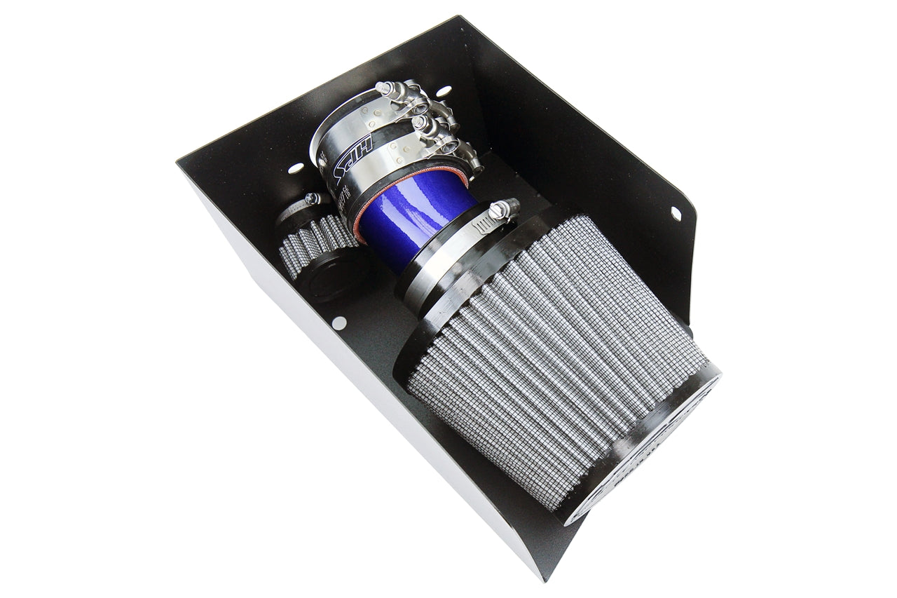 HPS Performance Air Intake Kit With Heat Shield 827-685BL Blue - 827-685BL