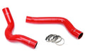 HPS Performance Hps Silicone Radiator Coolant Hose Kit 57 1317 Red Red - 57-1317-RED