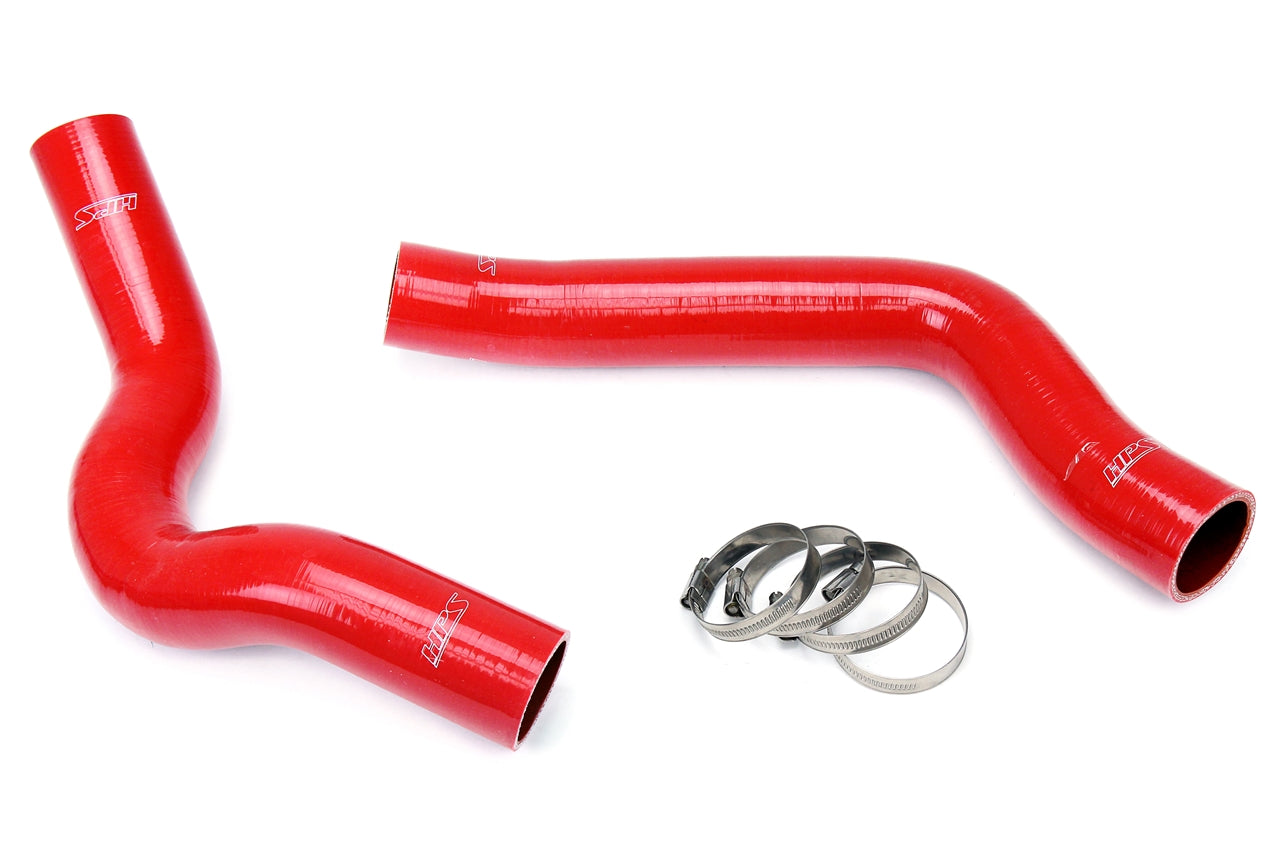 HPS Performance Hps Silicone Radiator Coolant Hose Kit 57 1317 Red Red - 57-1317-RED