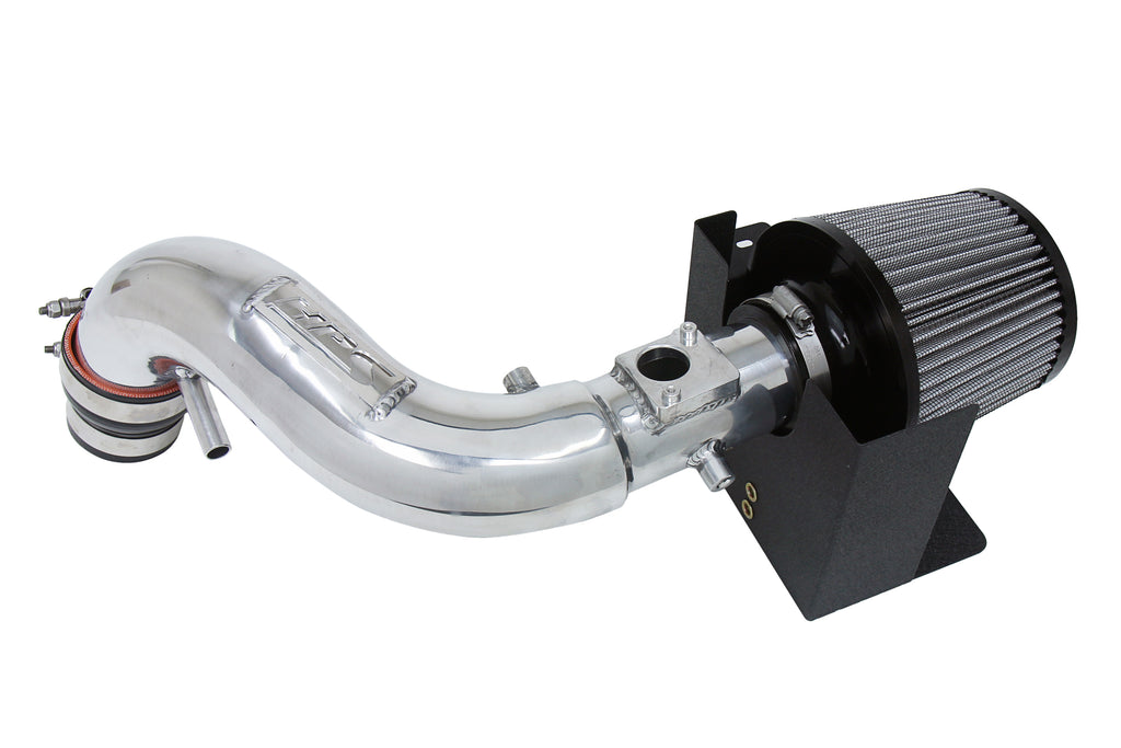 HPS Performance Air Intake Kit With Heat Shield 827-516P Polished - 827-516P