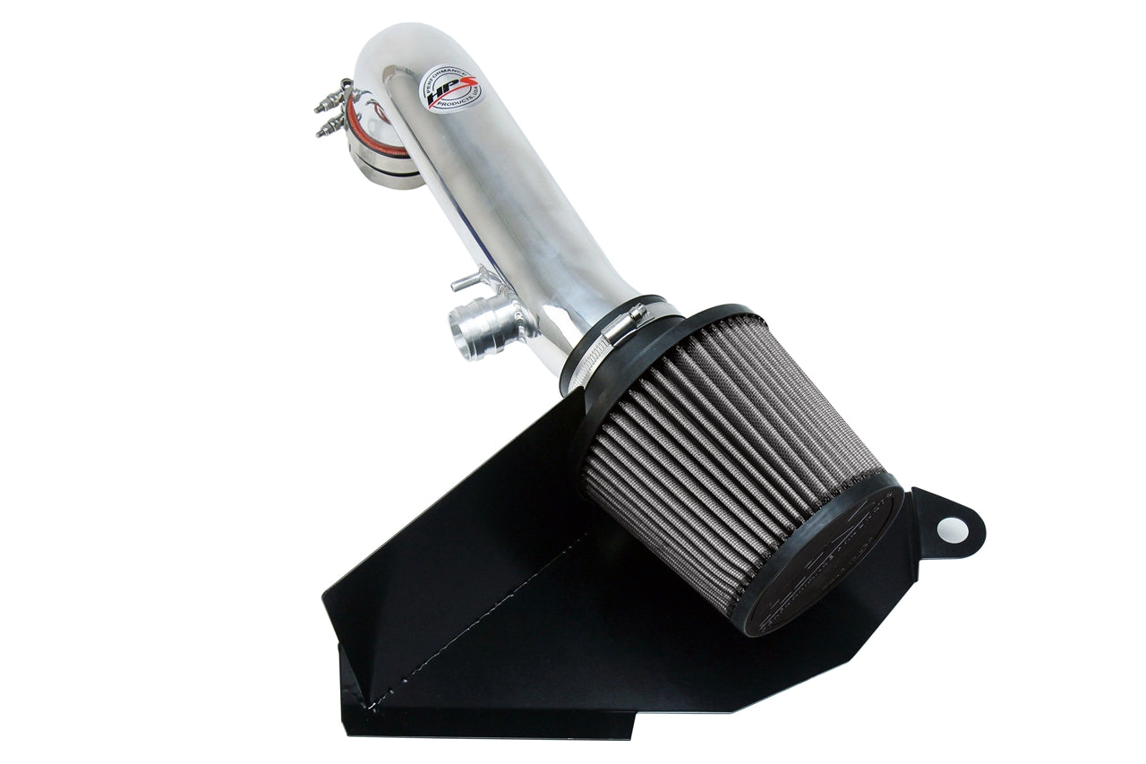 HPS Performance Air Intake Kit With Heat Shield 827-577P Polished - 827-577P