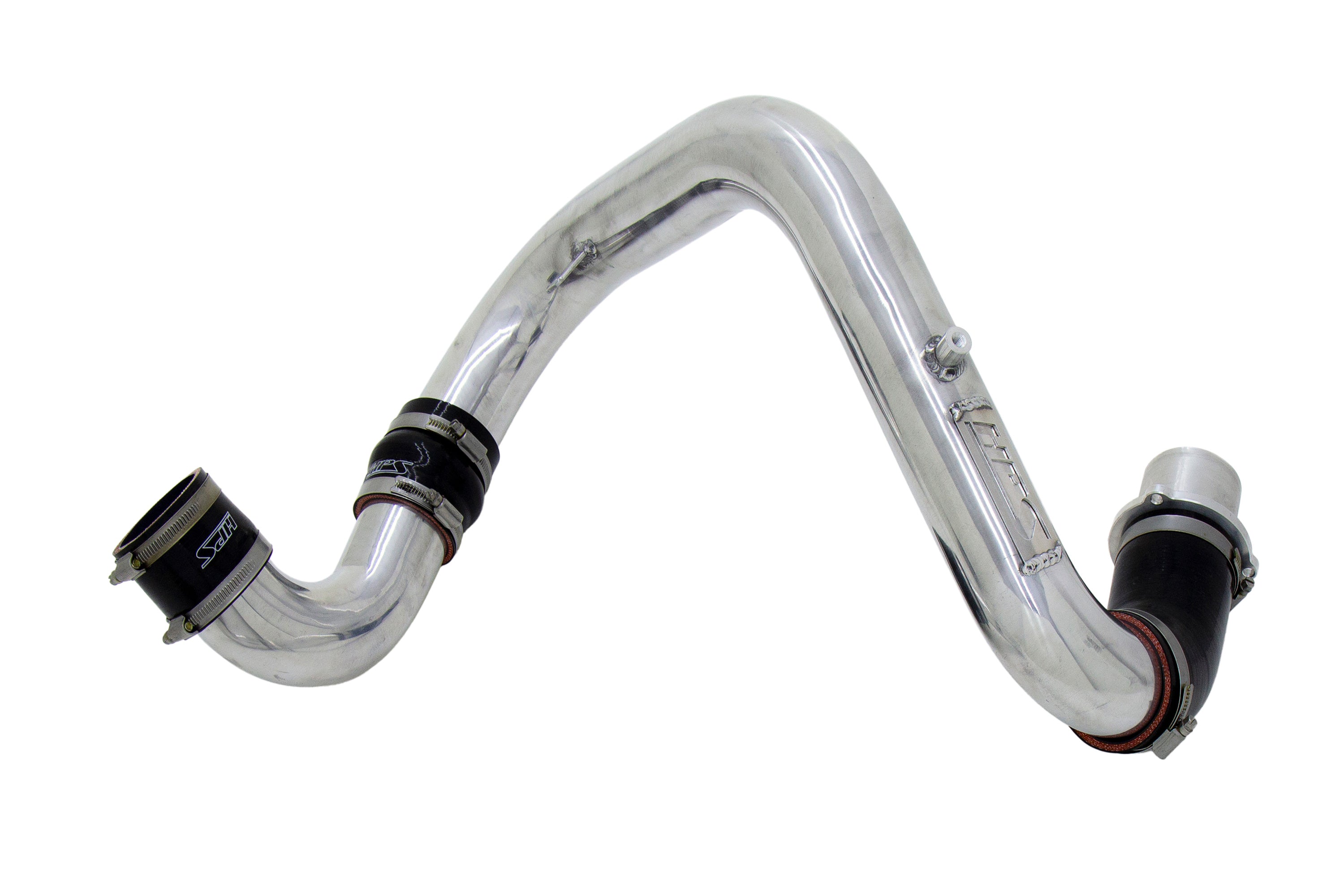 HPS Performance Hot Side Charge Pipe Kit 17-128P Polished - 17-128P