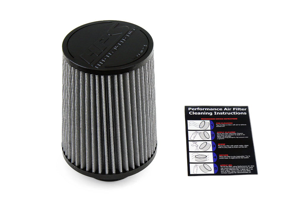 HPS Performance Air Filter 2-3/4" ID, 7" Element Length, 8-1/4" Overall Length, HPS-4335