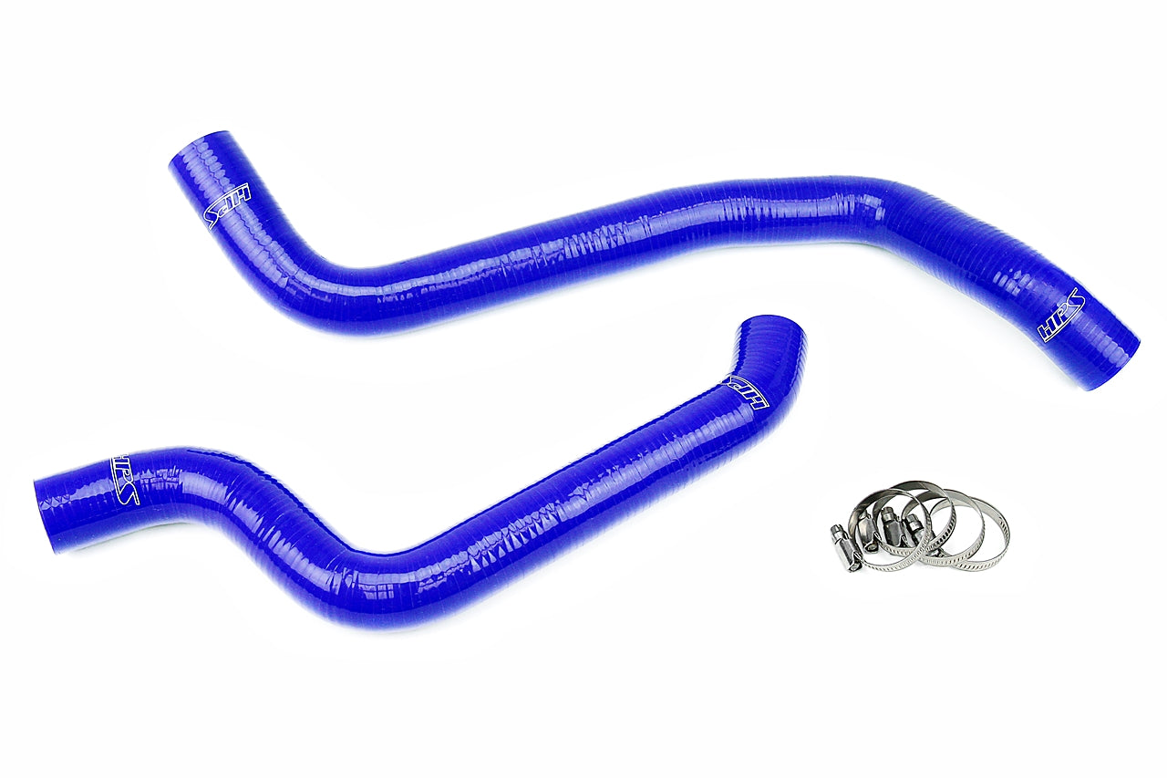 HPS Performance Hps Silicone Radiator Coolant Hose Kit 57 1079 Blue Blue - 57-1079-BLUE