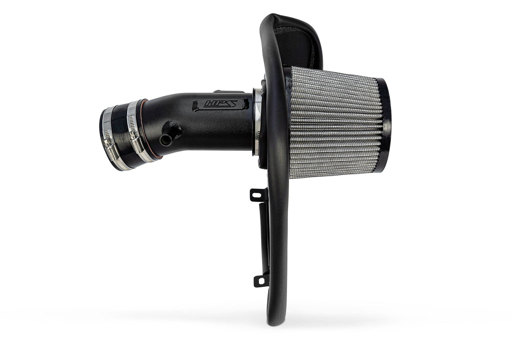 HPS Performance Air Intake Kit With Heat Shield 827-740WB Black - 827-740WB